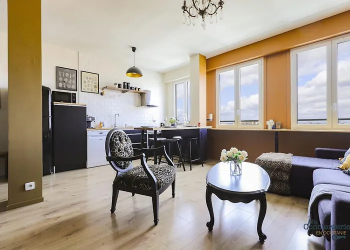 Apartman Jaures - Vue Panoramique Sur La Rose Toulouse