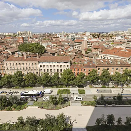 Jaures - Vue Panoramique Sur La Rose アパート トゥールーズ